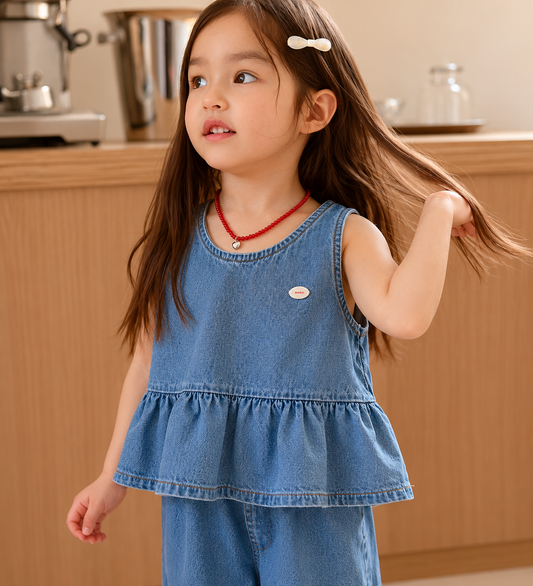 Berry Berry Denim Set