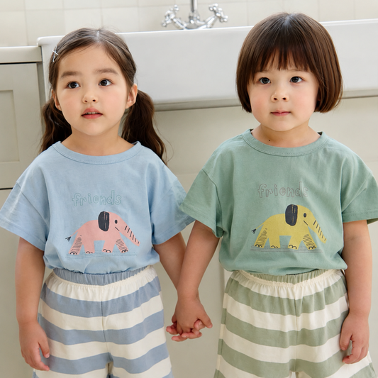 Dajoa Elephant Top and Bottom Set