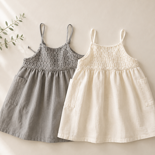 JM Snail Vest Pocket Dress