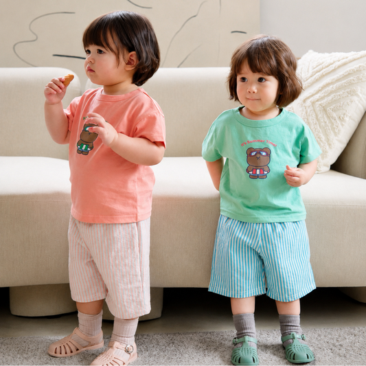 Dajoa Tube Bear Top and Bottom Set