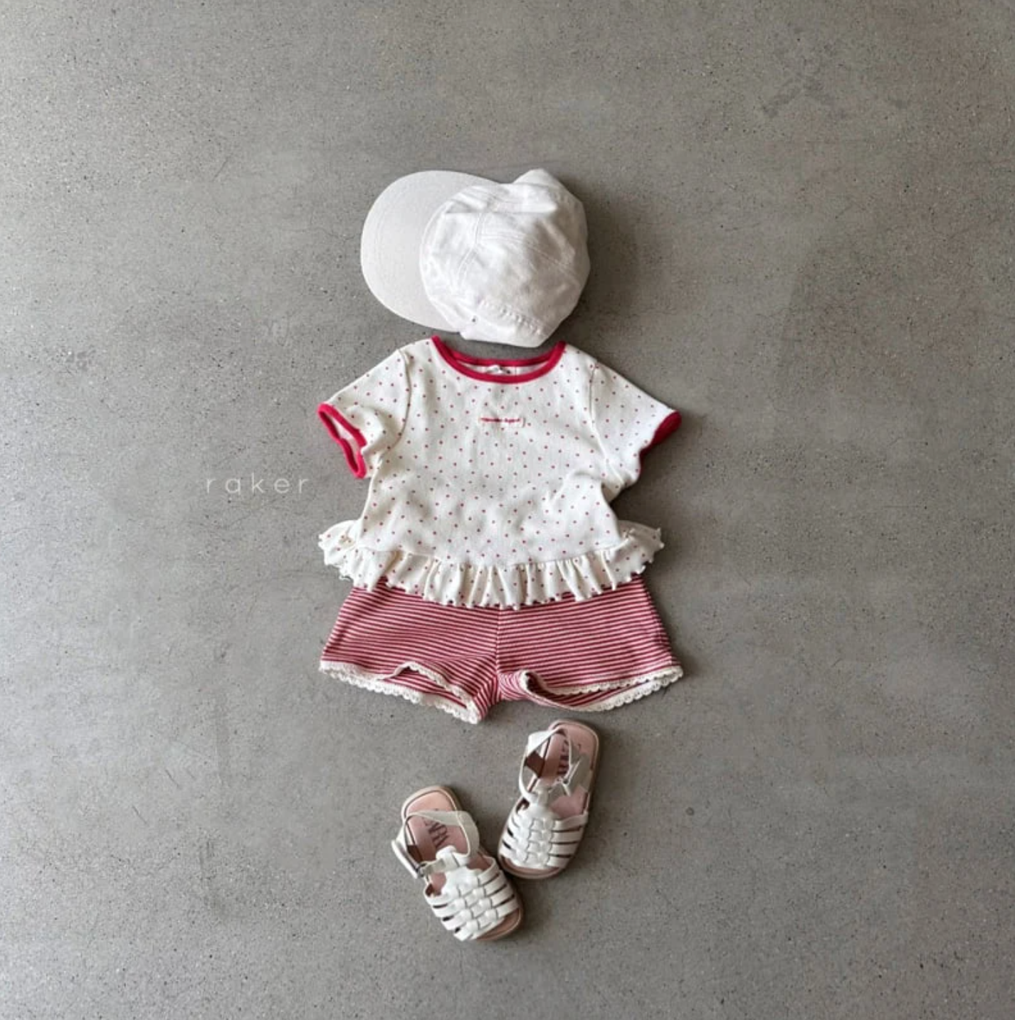Raker Heart Frill Tee