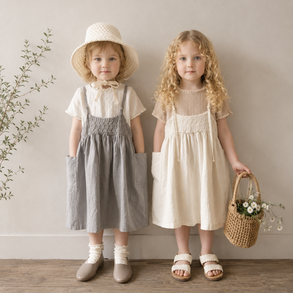 JM Snail Vest Pocket Dress