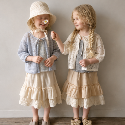 JM Snail Ribbon cardigan