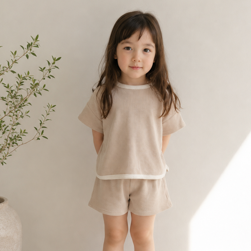 Black Bean Summer Top and Bottom Set