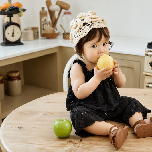 Milk Balm Perforated Smocked Set