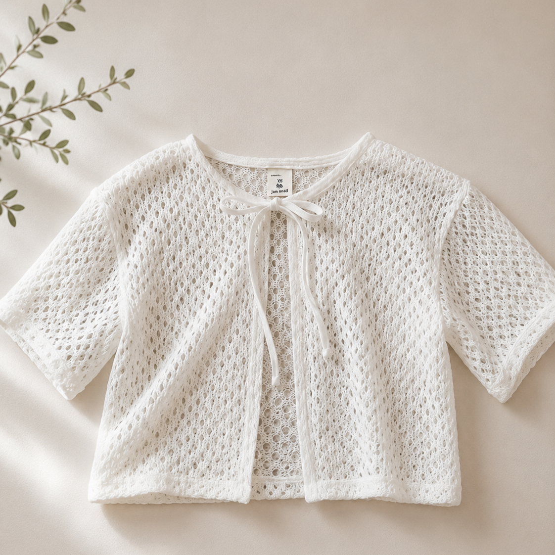 JM Snail Ribbon cardigan