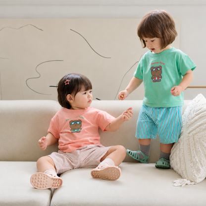 Dajoa Tube Bear Top and Bottom Set