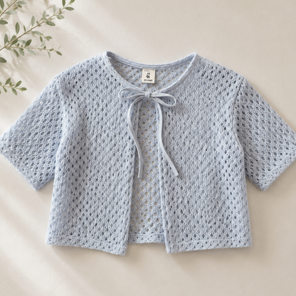 JM Snail Ribbon cardigan