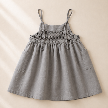 JM Snail Vest Pocket Dress