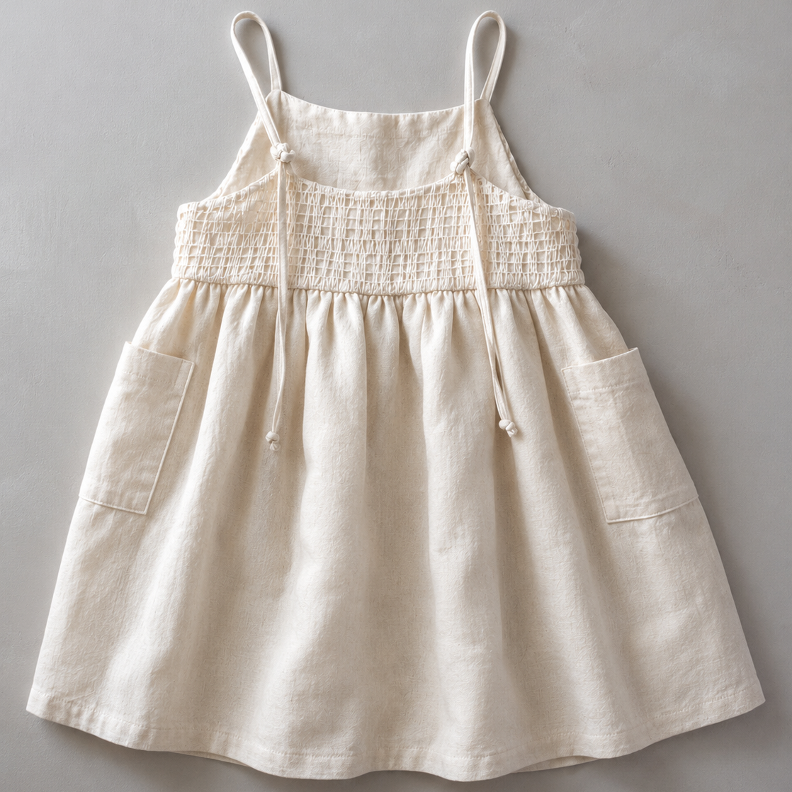 JM Snail Vest Pocket Dress