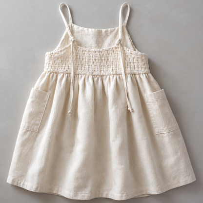 JM Snail Vest Pocket Dress