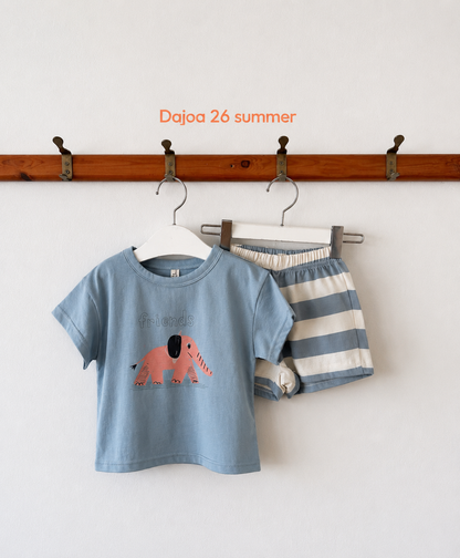 Dajoa Elephant Top and Bottom Set