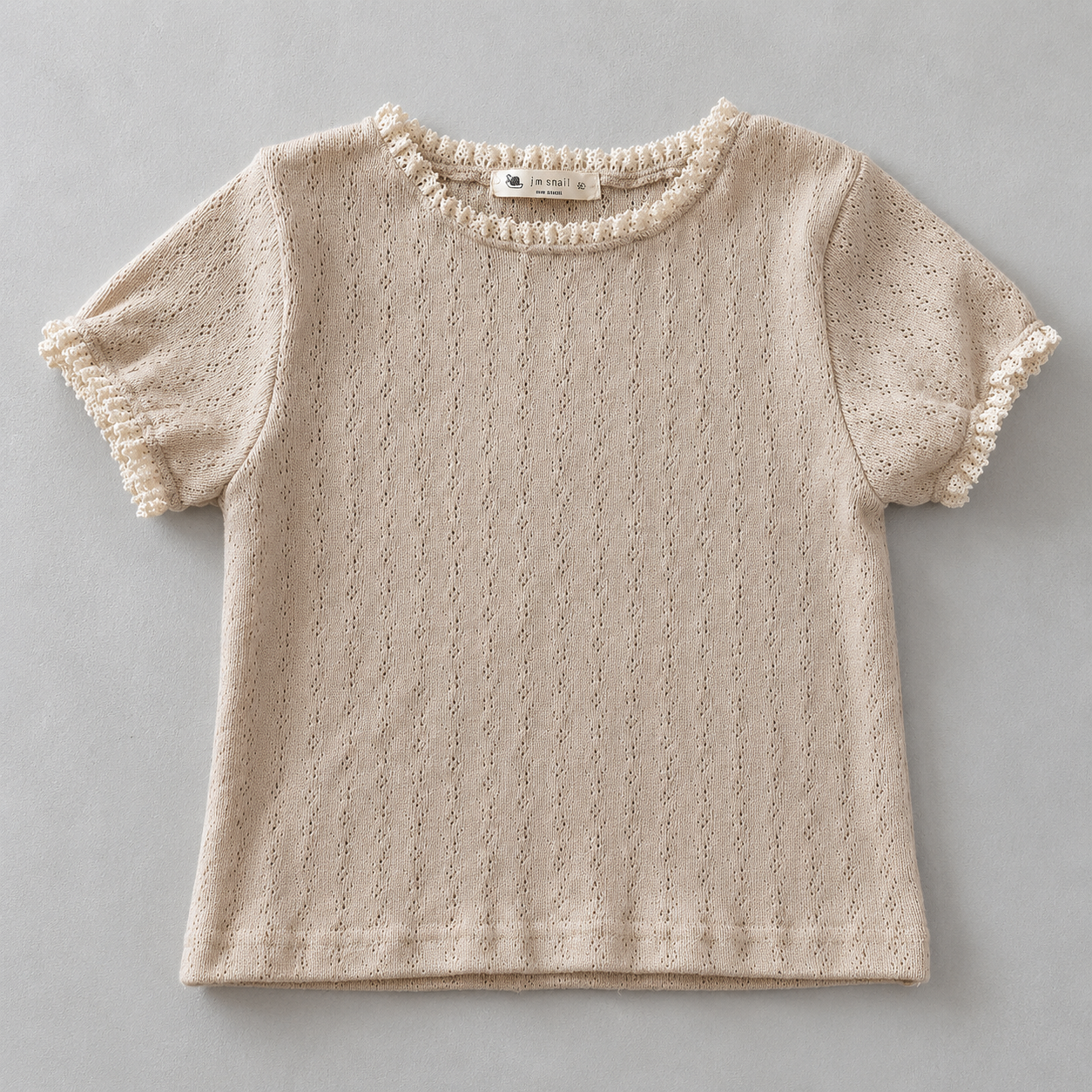 JM Snail Jacquard T-shirt